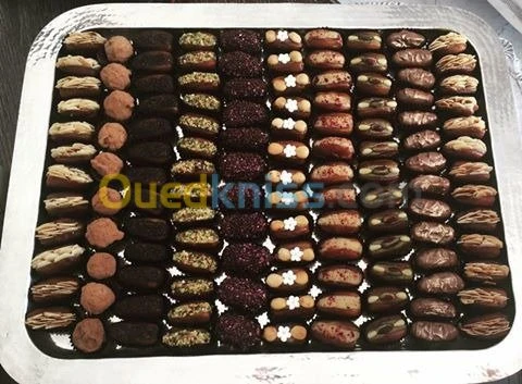 Dattes Fourrées pate d'Amandes