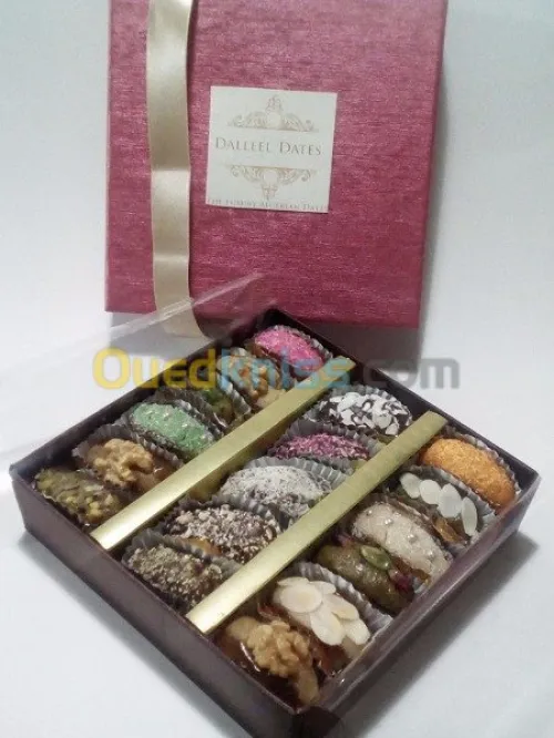 Dattes Fourrées pate d'Amandes