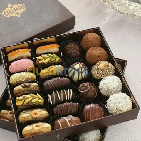 Dattes Fourrées pate d'Amandes