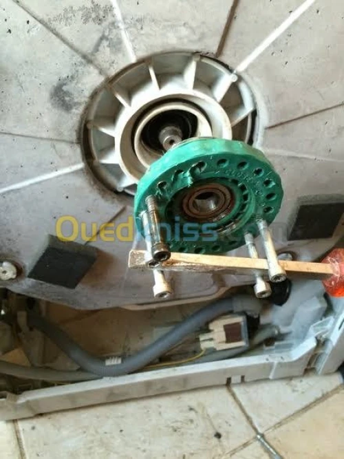 Roulements courroies machine a laver