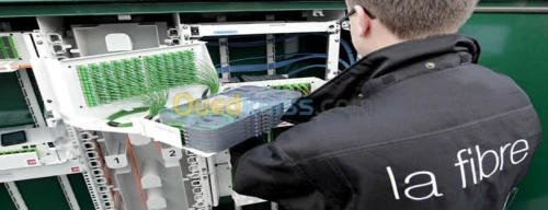 INSTALLATION  RÉSEAU EN FIBRE OPTIQUE