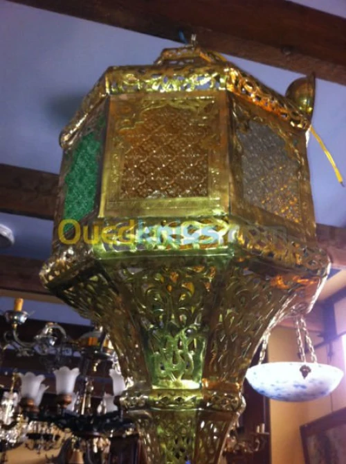 Grand Lustre style moresque 