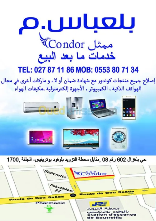 Réparation, installation et chargement