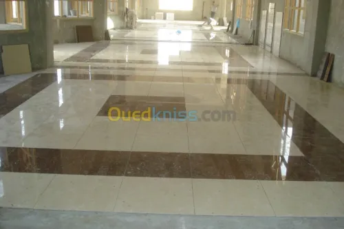 pose compacto faience dalle de sole