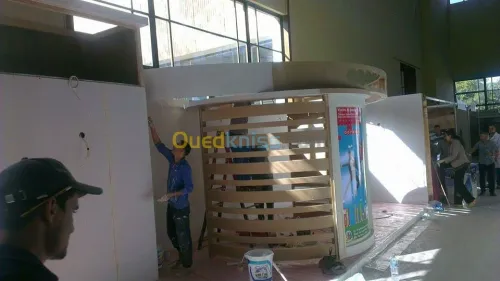 Impression, Habillage, alucobond....