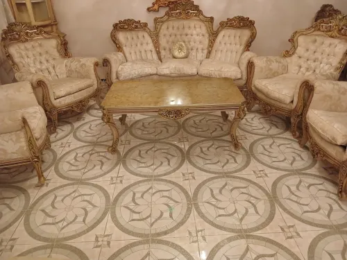 Salon style égyptien 