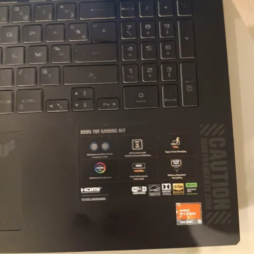 Asus TUF gaming A17