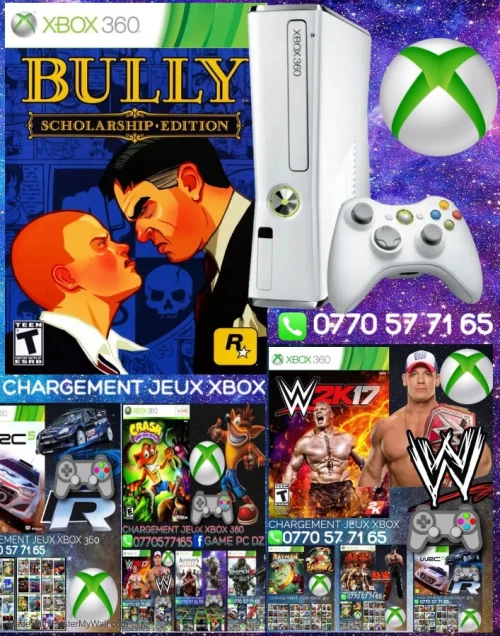 installation jeux Xbox 360 sur Disque dur de la console  + de 300 jeux disponible sur le catalogue 