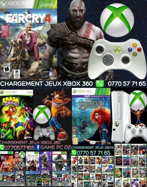 Chargement Et Instalation Des  Jeux Pc ( God Of War ) Disponible Taille 55 GB Un Large Catalogue Disponible