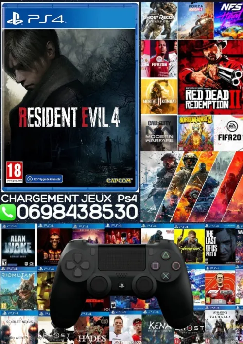 Chargement Et Instalation Des  Jeux Pc ( God Of War ) Disponible Taille 55 GB Un Large Catalogue Disponible