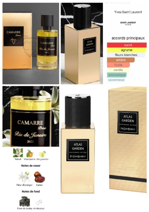Parfum CP privée Camarre France 