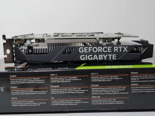 CARTE GRAPHIQUE GIGABYTE GEFORCE RTX 3050 WINDFORCE OC V2 6G