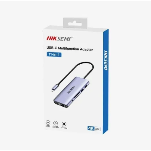 HUB USB-C 11 en 1 HIKSEMI - 4K - 30Hz