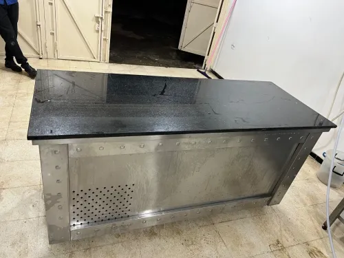 Table de travail frigo
