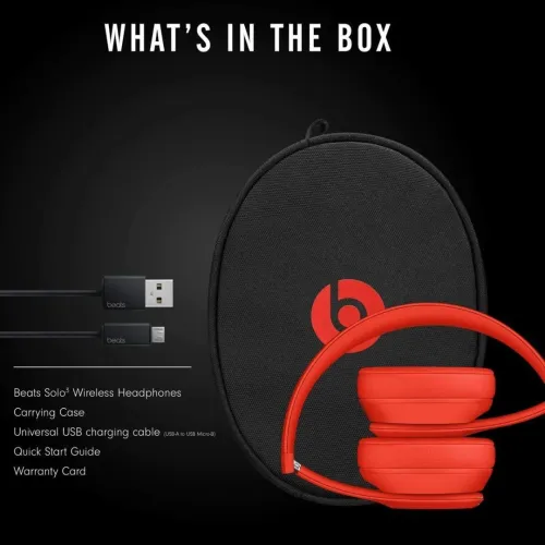 VENDU - CASQUE BEATS SOPLO 3 RED EDITION 
