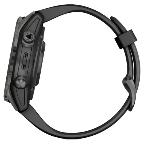 VENDU - GARMIN fēnix 7S Pro Sapphire Solar Edition Titane avec revêtement Carbon Gray DLC