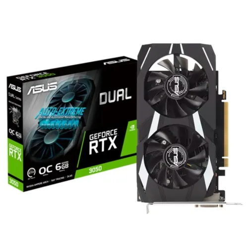 VENDU - Carte graphique ASUS Dual GeForce RTX 3050 OC Edition 6 Go GDDR6