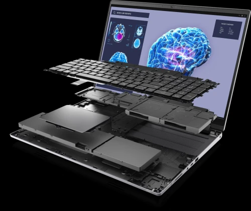 DELL Precision 7680,Intel Core i9-13950HX , 32GB DDR5 , 1TB SSD ,16" FHD+, NVIDIA RTX 3500 Ada 12 GB