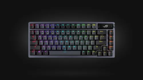 VENDU - ASUS ROG Azoth - Clavier mécanique Gaming avec Connection tri-Mode, écran OLED