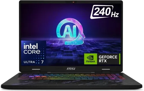 VENDU - MSI PULSE 16 Ai QHD+ 240Hz, Intel Core Ultra 7-155H, 16GB 5600MHz, 1TB SSD, RTX4060 8GB