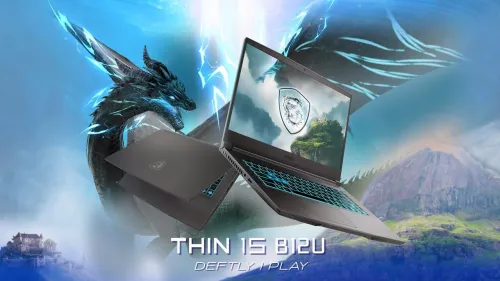 VENDU - MSI Thin 15 B12UC (1839XES), Intel Core i7-12650H, 16GB, 1TB SSD, RTX3050 4GB GDDR6, 144Hz
