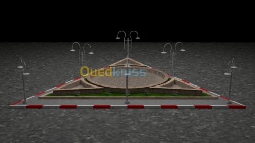 conception et réalisation de jet d'eau