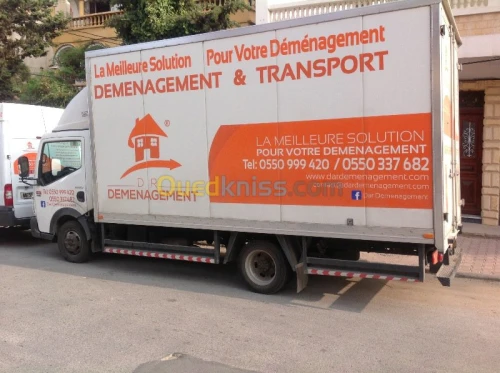 DEMENAGEMENT ENTREPRISES & PARTICULIER