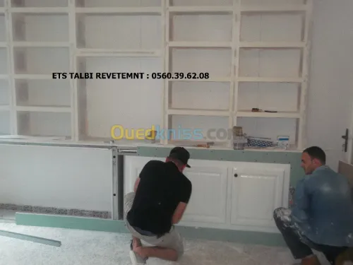 Aménagement intérieur en placoplatre B