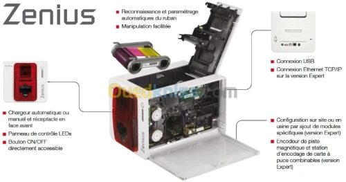 Badgeuse Evolis Zenius
