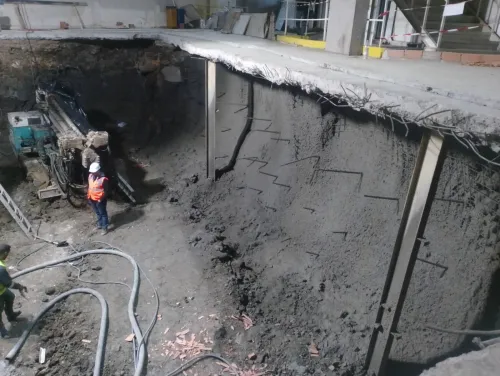 Travaux de fondations spéciales et de géotechnique