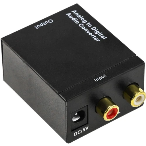 Convertisseur Optique Numérique To RCA Analogique(+ Jack 3.5) / Analogique RCA To Optique Numérique