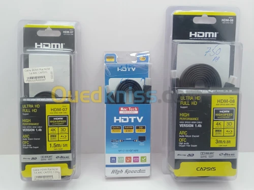 Câble HDMI Plat ARC 