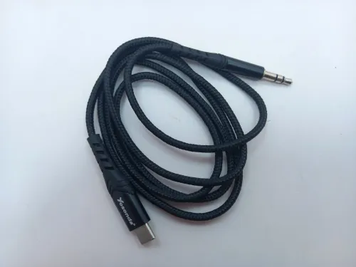 Cable jack 3.5mm To lightning & USB Type C 