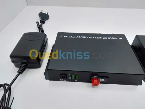 Média Converter BNC To Optique X2 X4 X8 20 Km UP 2 - 4 Mpx