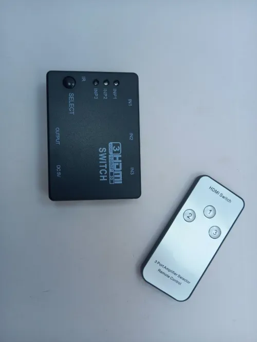HDMI Switch 4K 3 & 5 Entrées Avec 5V