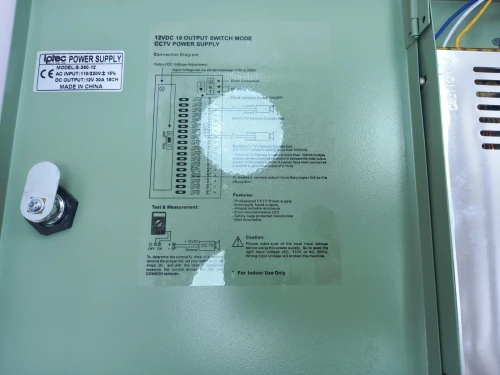Bloc d'alimentation pour caméra surveillance 4-8 et 16 Sorties CCTV