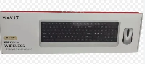 Combo Clavier + Souris sans fil 2.4GHz HAVIT