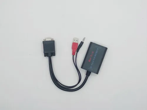Convertisseur VGA To HDMI + Audio