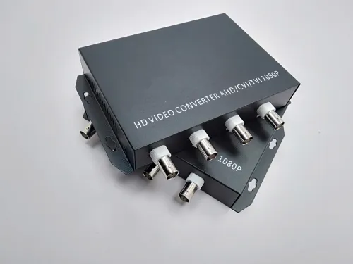 Média Converter BNC To Optique X2 X4 X8 20 Km UP 2 - 4 Mpx