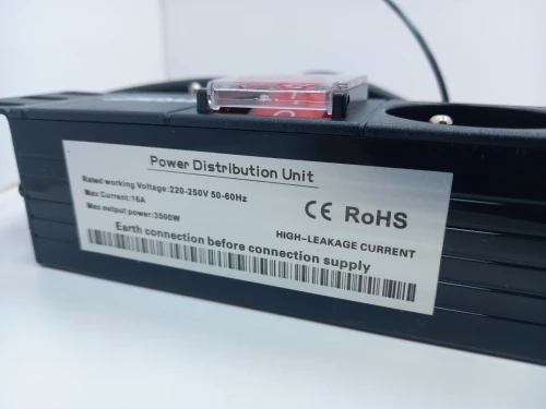Multiprise Rackable 1U 19'' 16A
