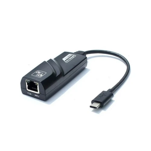 Adaptateur USB 3.0 Type-A/Type-C To RJ45 10/100/1000 Mbps
