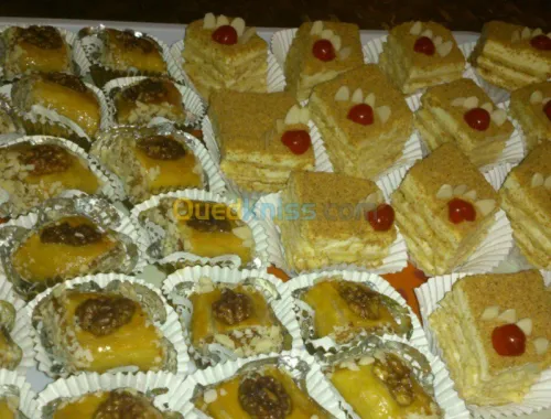 gateaux ,les salés,et pièces montés