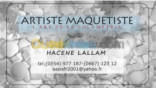 maquette volumétrique d'architecture 