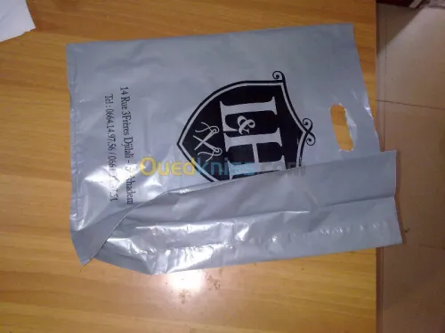 sac en platique personnalisé 