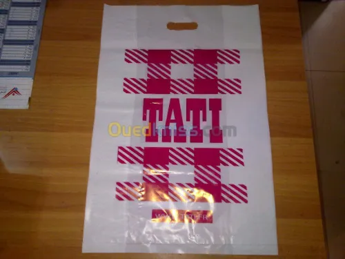 sac en platique personnalisé 