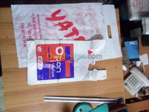sac en platique personnalisé 