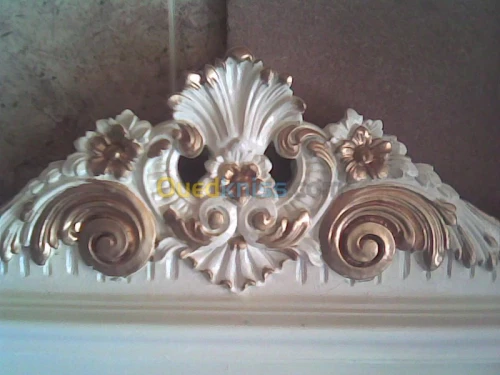 Chambre à coucher blanc ivoire