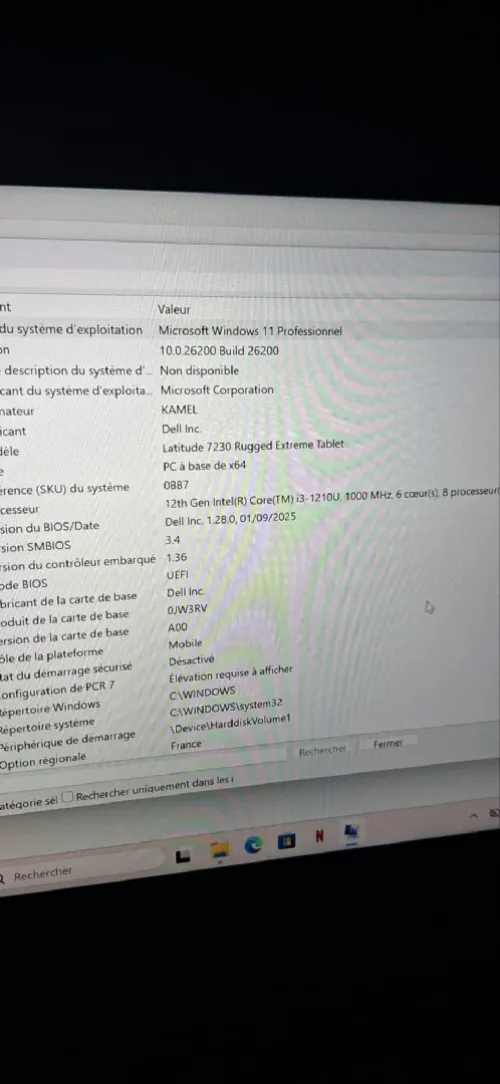 Dell Latitude 7230 Rugged Extreme Tablet