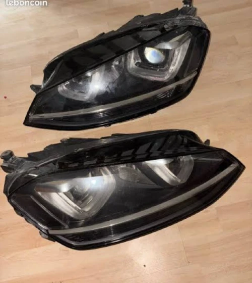Ces phares sont disponibles en versions halogène, xénon ou LED selon le modèle et l'année de la Golf 7.