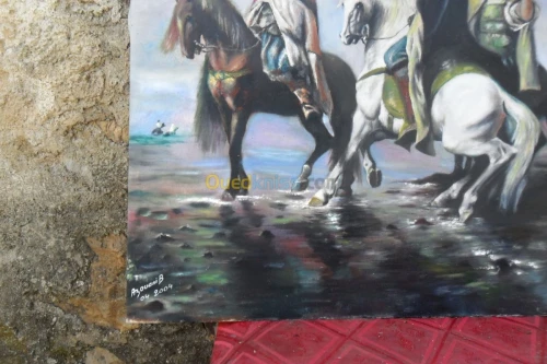 Tableau : La chasse au faucon 